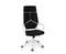 Кресло офисное  IQ  (white+black) белый пластик  черная ткань