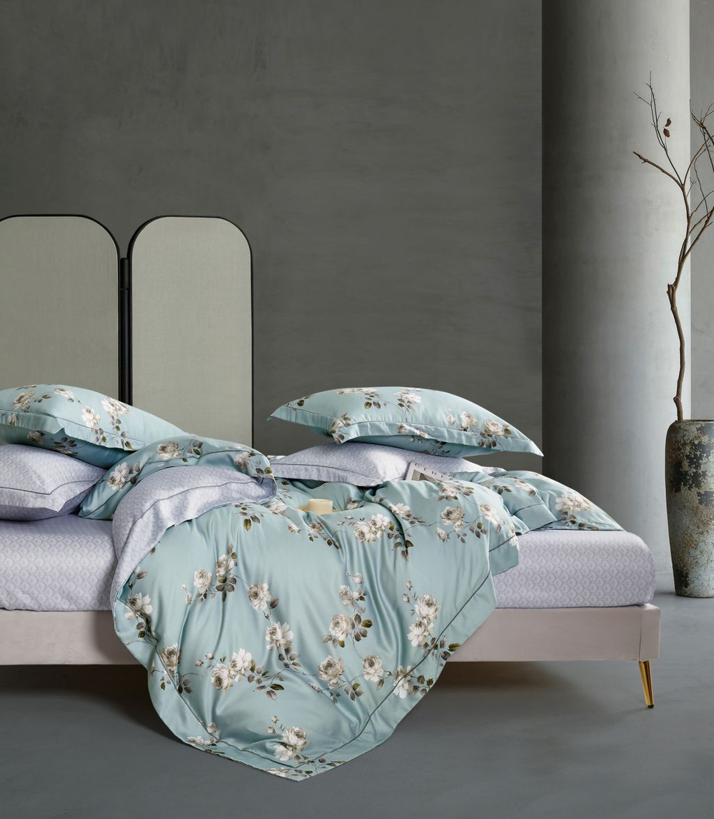 Постельное белье 2 спальное евро Asabella 2018-6