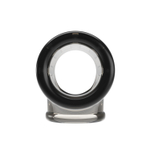 Дымчатая насадка на пенис и мошонку (Цвет: дымчатый)