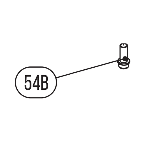 Запчасть №54B для HGSR. Болт с внутренним шестигранником