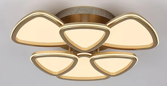 9307/3+3S CHAMPAGNE GOLD (1) Люстра (RL) #