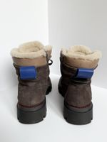 Замшевые ботинки Leoph нат. мех, 38