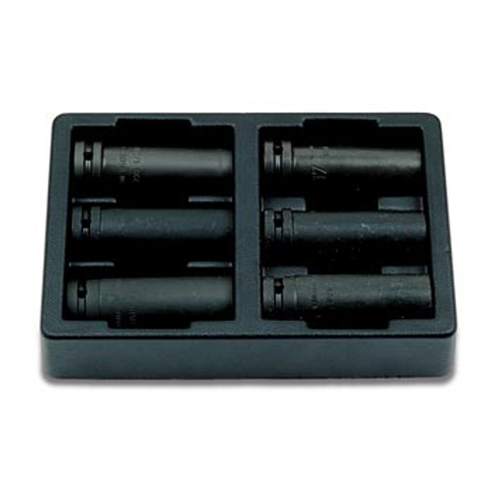 235 1/2 MLS/S6 Набор удлиненных ударных головок на 1/2" на ложементе, 6 предметов, USAG (Италия)