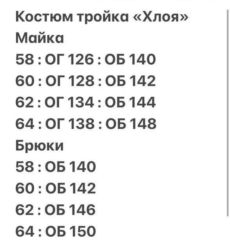 Костюм «Хлоя» Fabrika