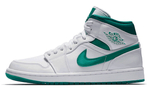 Кроссовки Jordan Air Jordan 1 Mid White Mystic Green