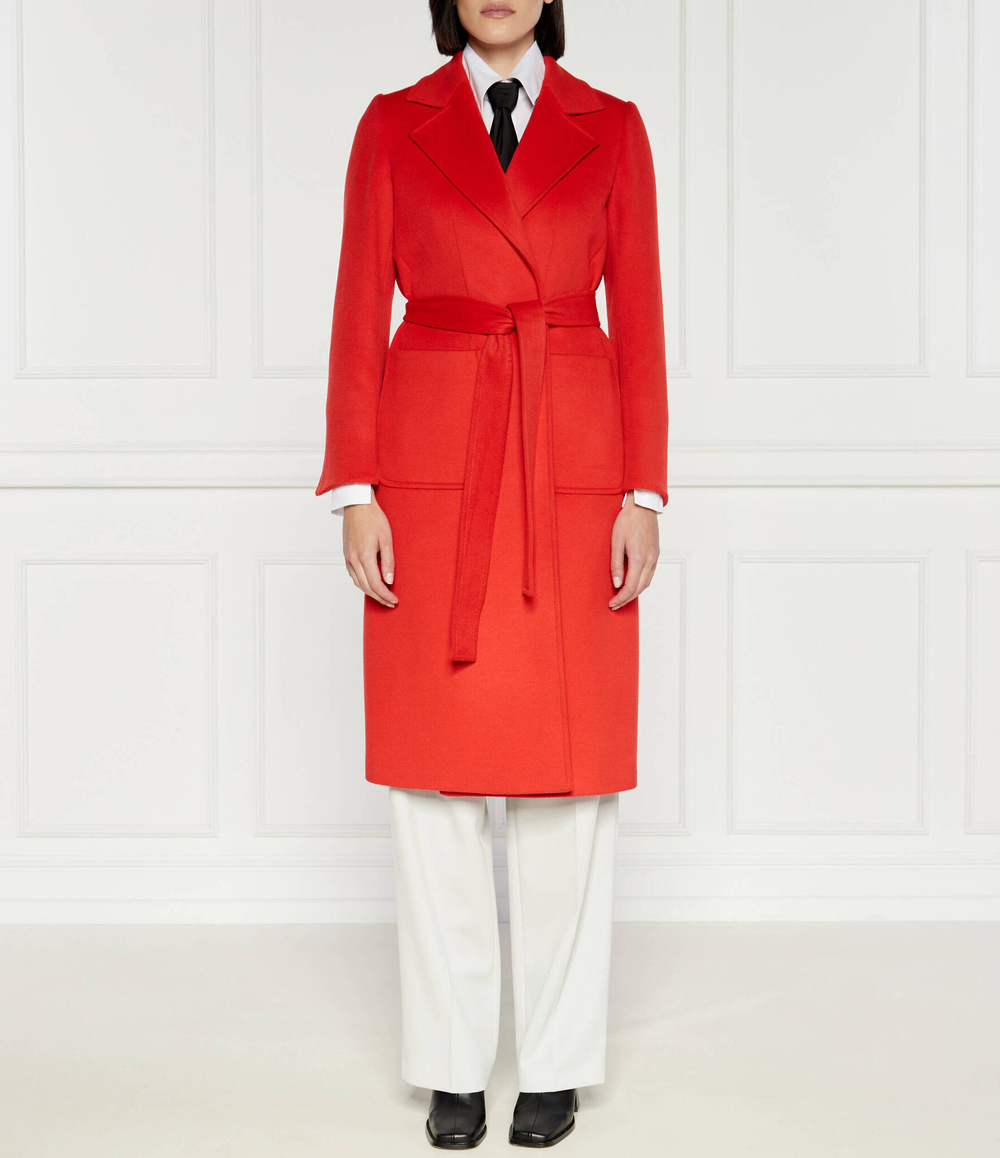 Хлопковое пальто MAX&amp;Co. - красный(8016024)