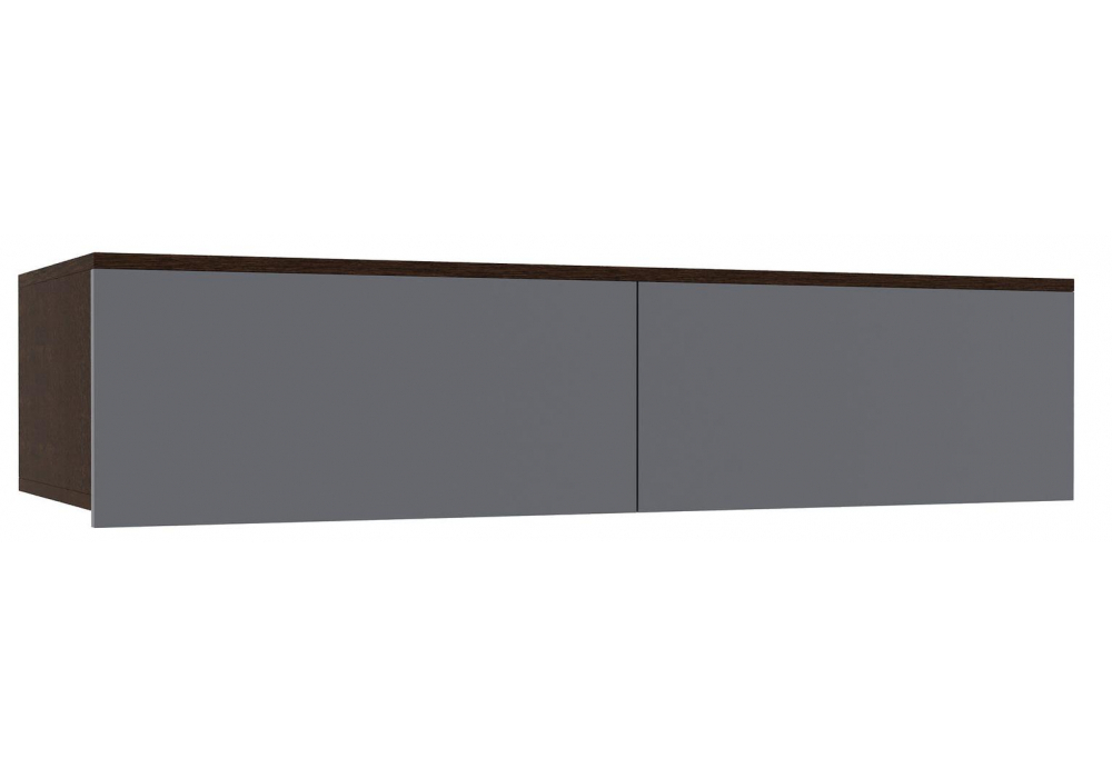 Шкаф Woodville Роут венге, графит софт