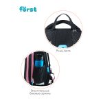 Ранец Först F-Complex "Royal style" в комплекте со сменой передней панелью, 39*28*18 см, 2 отделения, 2 кармана, анатомическая спинка