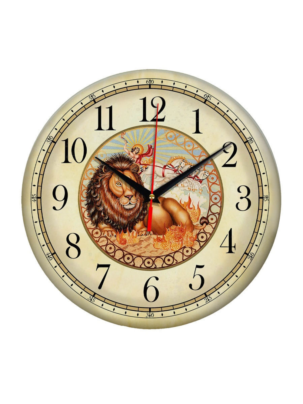 Часы настенные подарок Знаки Зодиака Лев