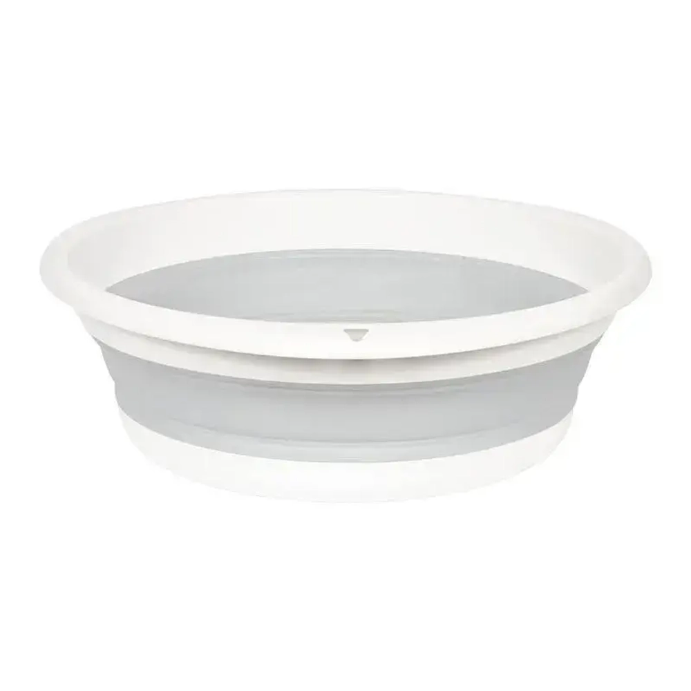 Таз ФЛЕКС 15л складной Смоки (комплект 5 шт)