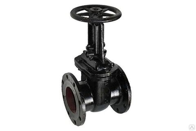 Задвижка чугунная с обрезиненным клином Ду65 Ру16 30ч39р