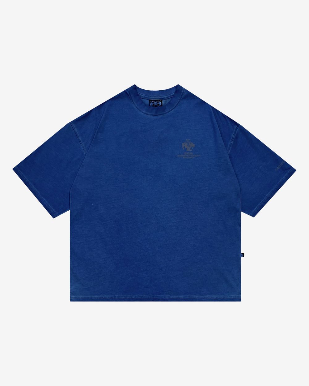 Футболка Issaya Fractal Blue Garment Dyed