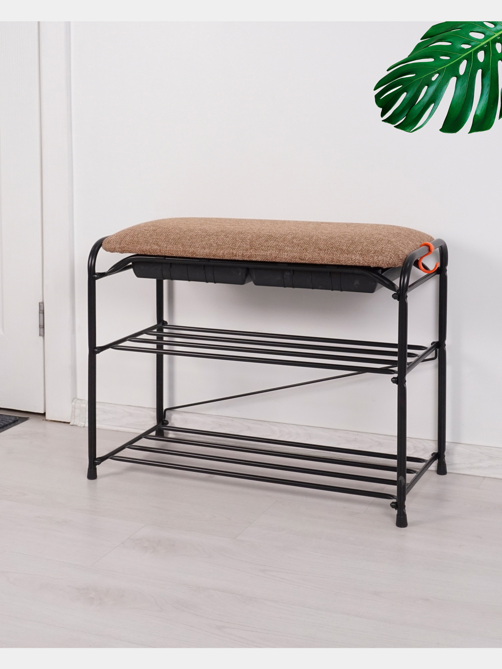 ПОДСТАВКА Д/ОБУВИ ЗМИ УЮТ 23 С СИДЕНЬЕМ И ЯЩ ЧЕР ПДОУ23СЯЧ