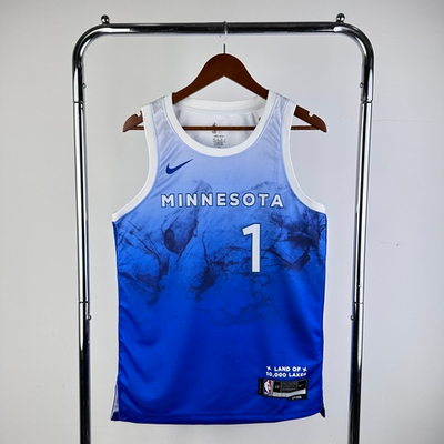 Баскетбольная джерси Кайла Андерсона «Миннесота Тимбервулвз»