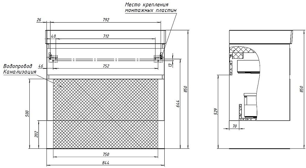 Тумба с раковиной Allen Brau Infinity 85 1.210026.CGM олива матовая