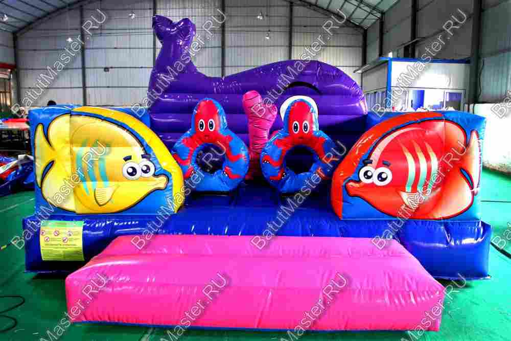 Коммерческий надувной батут "Морское царство 2"