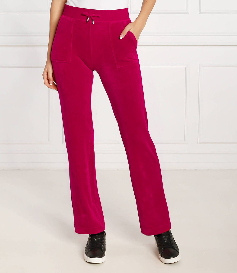 спортивные штаны del ray Juicy Couture - фуксия(JCAP180)