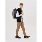 Рюкзак Berlingo City "Strict grey" 42*29*17см, 2 отделения, 3 кармана, отделение для ноутбука, USB разъем, эргономическая спинка