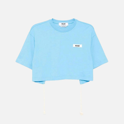 Футболка с открытой спиной женская MSGM
