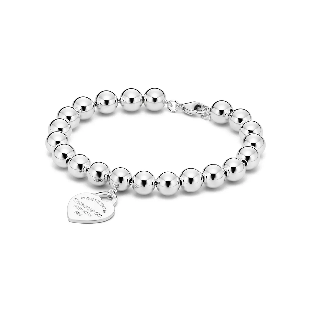 Браслет из серебра , Tiffany, return 8mm