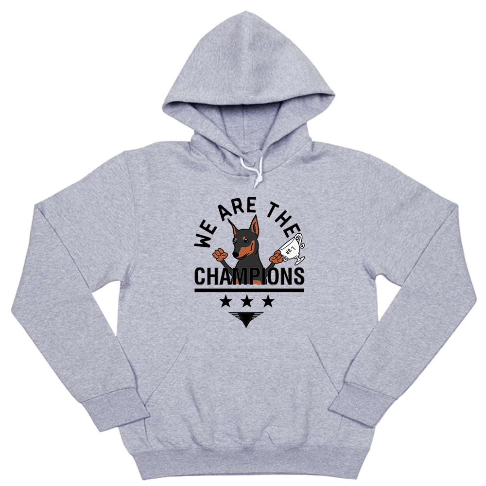 Толстовка "Цвергпинчер - чемпион"