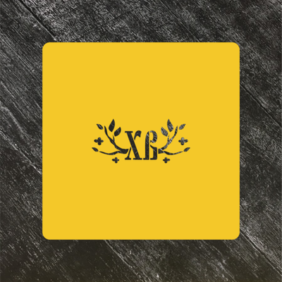 Трафарет Пасхальный №17 ХВ Христос Воскресе