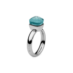 Кольцо Qudo Firenze aquamarine 16.5 мм 610788/16.5 BL/S