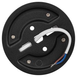 Светильник настенно-потолочный спот ЭРА OL54 BK под лампу GX53 черный IP20 | 