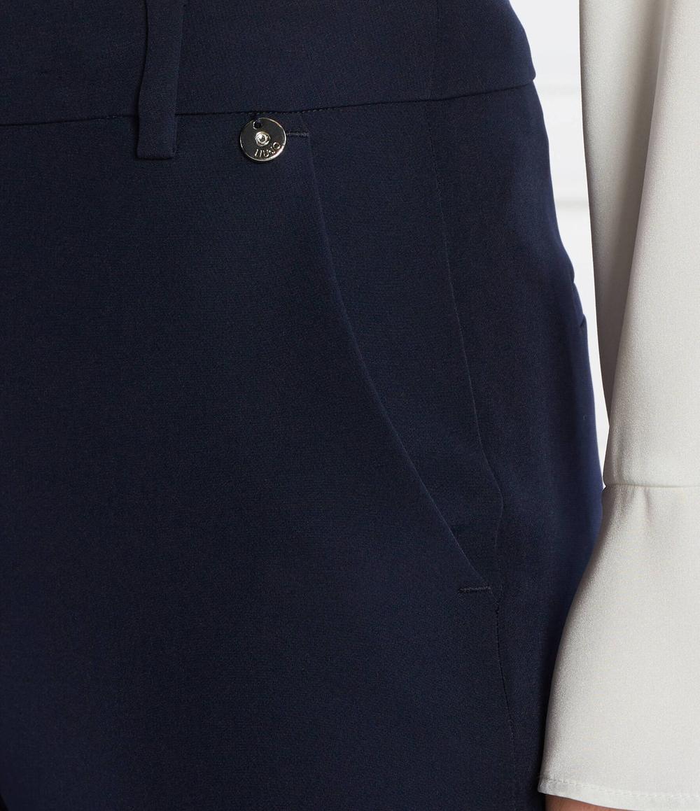 Брюки-сигареты Liu Jo - темно-синий(CA4201 T2200)