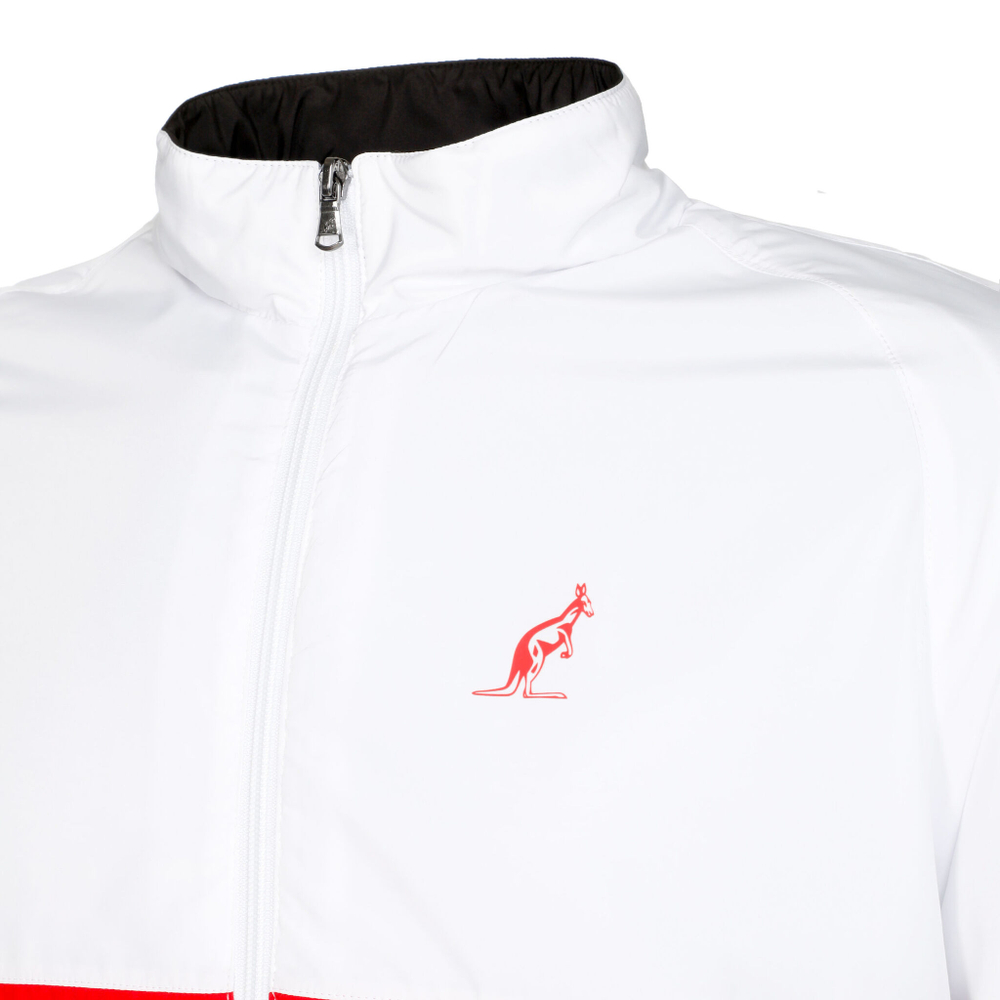 Мужские теннисные Костюмы Australian Tuta Smash Tracksuit Men - White, Blue