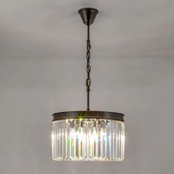 Citilux Мартин CL332081 Люстра хрустальная подвесная Прозрачная