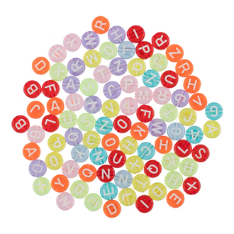 Бусина "Hobbius" пластик ABFD 4 х 7 мм 100 шт