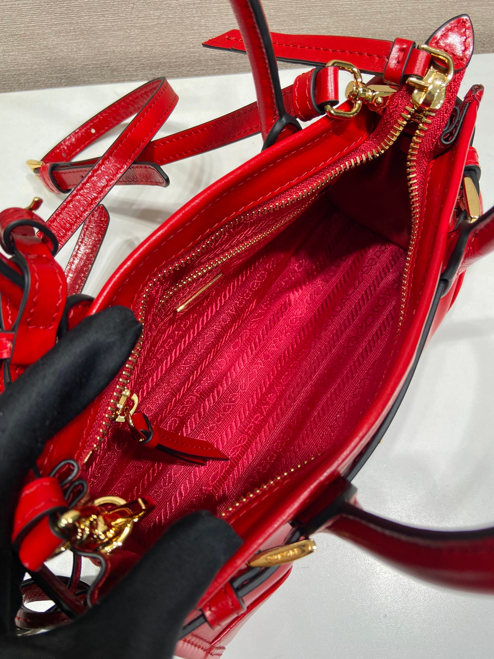 Prada Bonnie Mini Handbag 23 cm