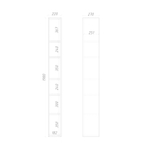 Стеллаж подвесной ML304