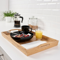 IKEA FRUKTSKAL  (ИКЕА ФРУКТСКАЛ)  -  Поднос, бамбук, 50x30 см