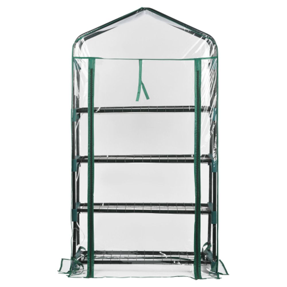 Теплица GREEN APPLE GA-House-4x-frame 4 яруса 1250х690х300 мм