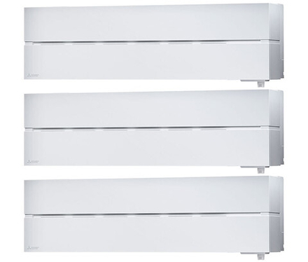 Mitsubishi Electric MXZ-3E54VA/MSZ-LN25VGW/MSZ-LN25VGW/MSZ-LN25VGW