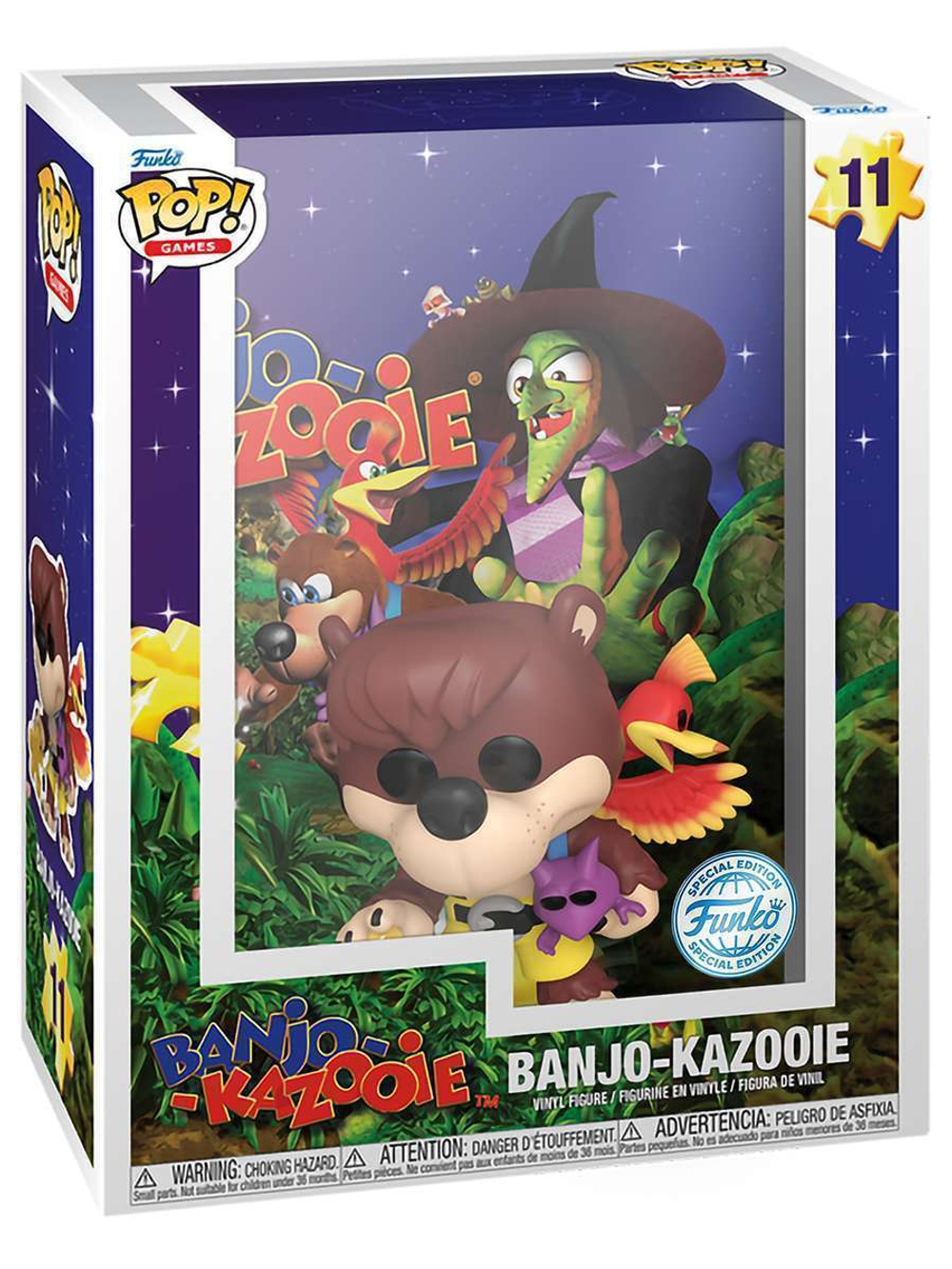 Фигурка Funko POP! Games Cover Banjo-Kazooie Banjo-Kazooie (Exc) (11) 77479