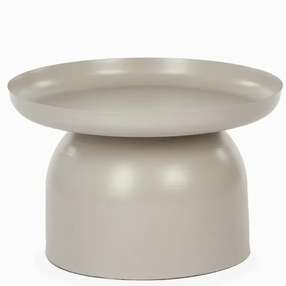 Кофейный стол Terra Ø60х37 см, бежевый