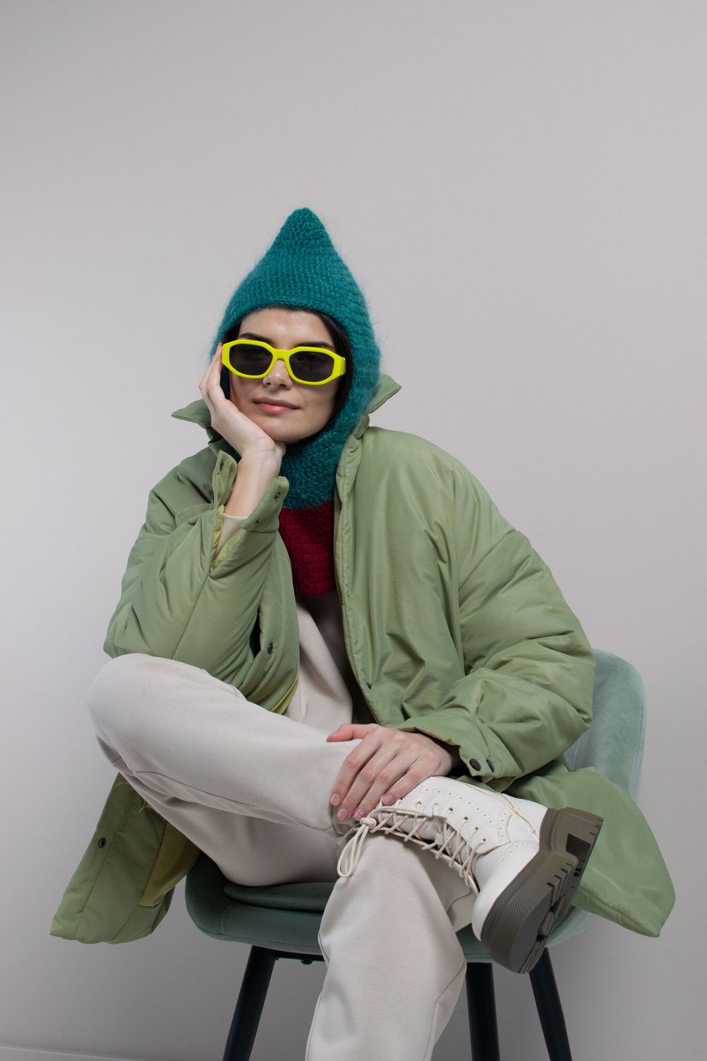 Куртка Alexandra Talalay AW004 фисташковая