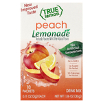 True Citrus, True Lemon, лимонад, персик, 10 пакетиков по 3 г (0,11 унции)