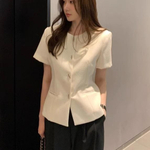 Жакет с короткими рукавами