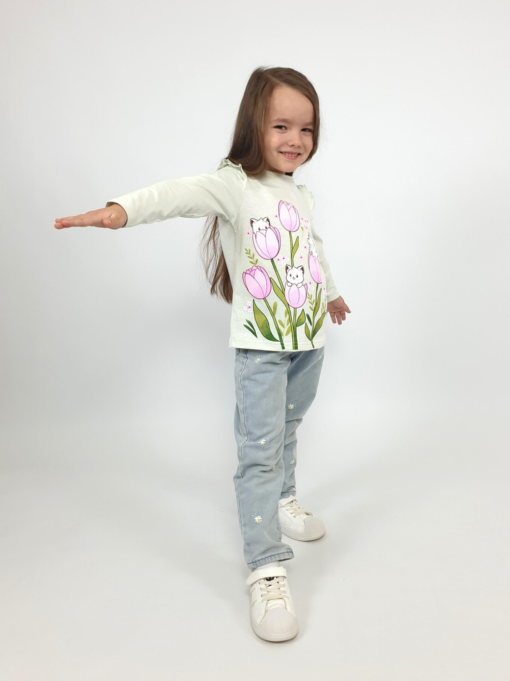 4-126-4 Джемпер для девочки