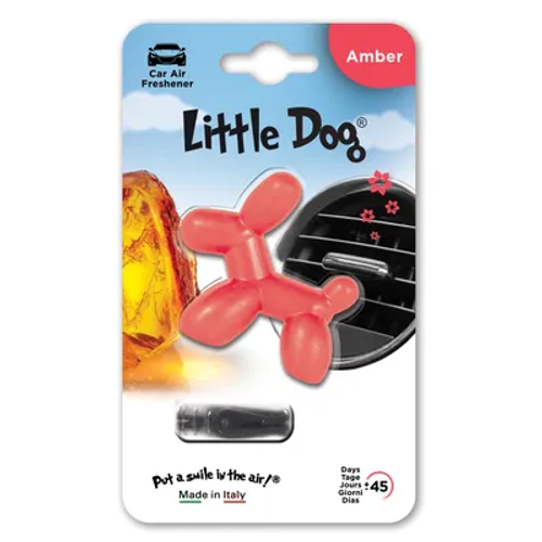 Little Dog Amber (Янтарь)- pink red Автомобильный освежитель воздуха