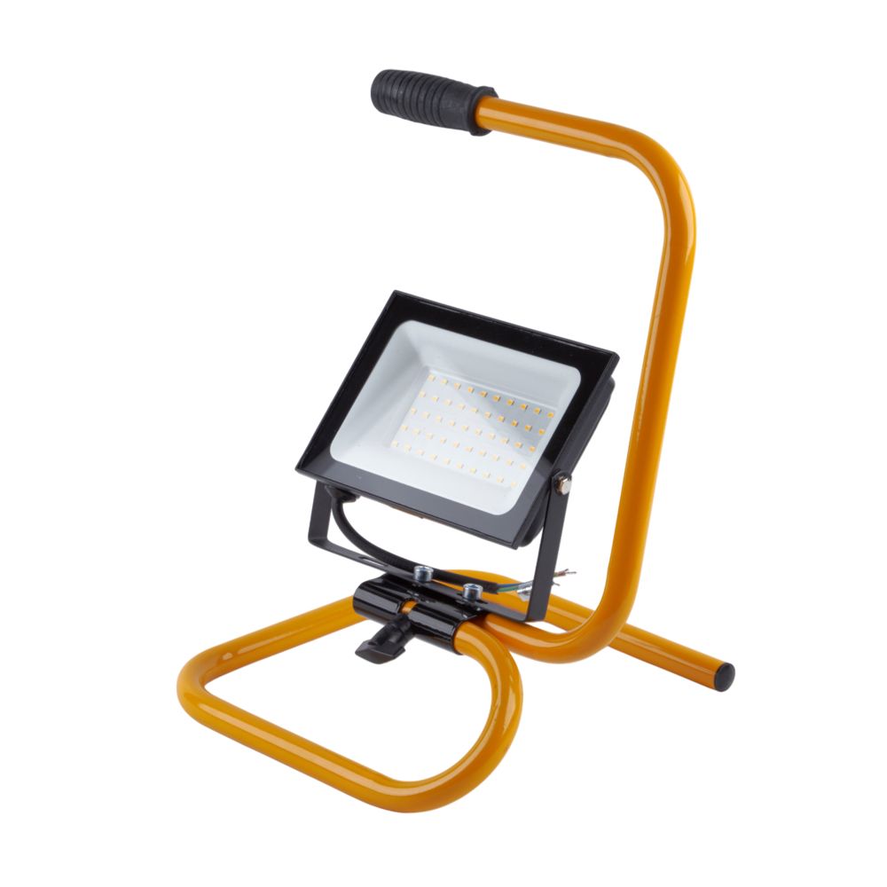 UFV-F01-50-220 YELLOW N1 Подставка переносная для прожектора. Регулируемое крепление. Корпус желтый. TM Uniel