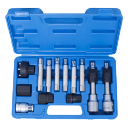 МАСТАК (106-10013C) Набор специальных головок и насадок для шкива генератора, кейс, 13 предметов