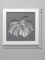 Панно резное в раме