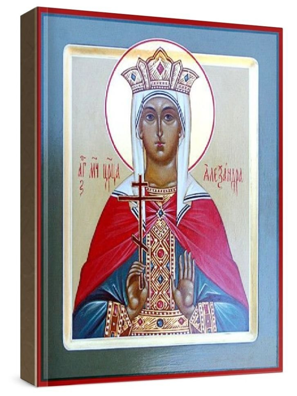 Александра Римская (рукописная икона)