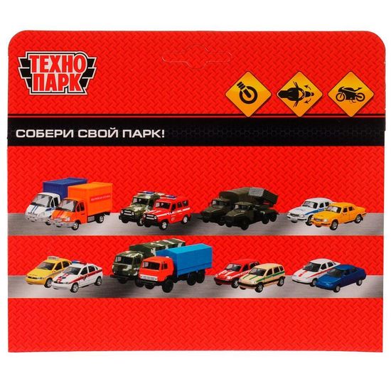 Модель металл СПОРТБАЙК 11см, руль поворач, подвеска, подножка, кор. Технопарк