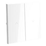 Клавиши для выключателя жалюзи, S70 (белый глянцевый)